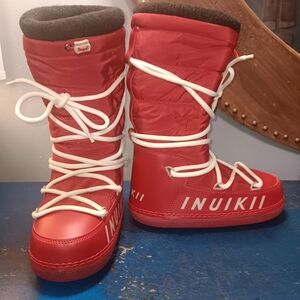 Inuikii Red Winter Boots